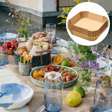 Load image into Gallery viewer, Square Air Fryer Paper / 200PCS 10 Inch