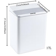 Load image into Gallery viewer, Sensor Garbage Can Plastic Trash Bin