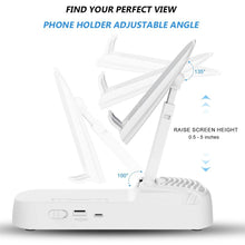 Load image into Gallery viewer, Bluetooth Speaker Phone Stand