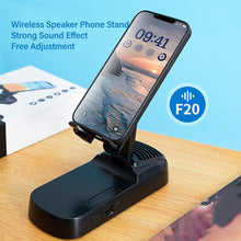Load image into Gallery viewer, Bluetooth Speaker Phone Stand