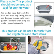 Load image into Gallery viewer, 3 in 1 Foldable cutting board

