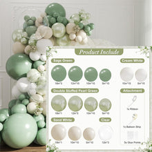 Load image into Gallery viewer, Macaron Pastel Balloon Arch Garland Set, Balloon Kit for Baby First Birthday Party Backdrop Layout Supplies
