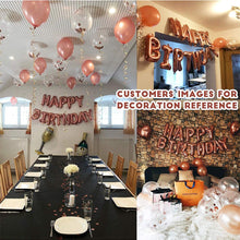 Load image into Gallery viewer, GDGDTOO Rose Gold Birthday Party Balloon Decor Kit, Assorted Party Balloons for Birthday Wedding Engagement Graduation All Occasion Party Decor
