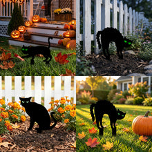 Load image into Gallery viewer, 3PACK Halloween Glow In The Dark Acrylic Yard Stake, Funny Grimace Pumpkin Pattern Lawn Sign, Spooky Ground Stake Ornament for Outdoor Patio Garden Halloween Lawn Scene Arrangement
