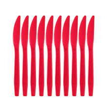 Load image into Gallery viewer, 90PCS Red Green Plaid Christmas Disposable Tableware Party Supplies Set, Xmas Paper Plates, Napkins, Paper Cups, Knives, Forks &amp; Spoons Kit, Farmhouse Holiday Table Decor for Family Dinner, Winter Indoor Christmas Gathering Atmosphere Ornaments
