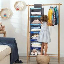 Load image into Gallery viewer, 5 Tier Shelf Hanging Closet Organizer
