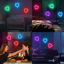 Load image into Gallery viewer, LED Heart Sky Night Light
