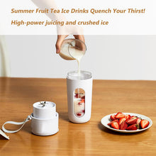Load image into Gallery viewer, Portable Blender 400ml rechargeable

