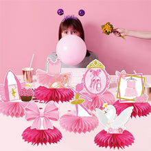 Load image into Gallery viewer, GDGDTOO Ballet Party Decorations Kit - Ballerina Themed Honeycomb Centerpieces and Table Decor for Celebration &amp; Themed Gathering Party Decorations
