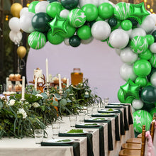 Load image into Gallery viewer, 67PCS Dark Green Forest Nature Themed Balloon Garland Arch Kit, Star Balloon Set for Party Backdrop Decorations Supplies

