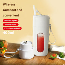 Load image into Gallery viewer, Portable Blender 400ml rechargeable
