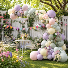 Load image into Gallery viewer, 122PCS Balloon Garland Kit, DIY Balloon Arch Decoration Set for Birthday Party Wedding Celebration, Balloon Chain Backdrop Supplies for Party Decor

