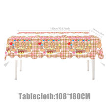 Load image into Gallery viewer, 82PCS Pink Capybara Birthday Party Supplies Set, Capybara Theme Disposable Tableware, Paper Cups, Tablecloth, Banner Bunting &amp; Balloons for Birthday Celebration &amp; Party Decorations
