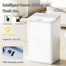 Load image into Gallery viewer, Sensor Garbage Can Plastic Trash Bin
