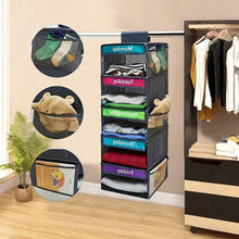 Load image into Gallery viewer, 5 Tier Shelf Hanging Closet Organizer
