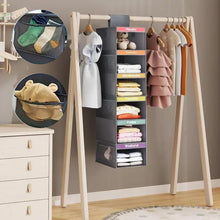 Load image into Gallery viewer, 5 Tier Shelf Hanging Closet Organizer
