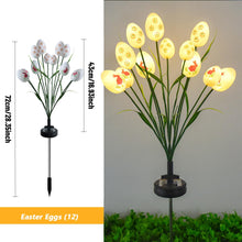 Load image into Gallery viewer, 6/12 Eggs Decorations Solar lamp
