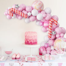 Load image into Gallery viewer, GDGDTOO Pink White Balloon Arch Garland Kit, Pastel Tone Balloons for Birthday Baptism Celebration Party Decorations
