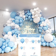 Load image into Gallery viewer, 140PCS Balloon Garland Kit, Balloon Arch Decoration Set for Birthday Party, Wedding, Opening Ceremony, Baby Shower, Event Backdrop Party Supplies
