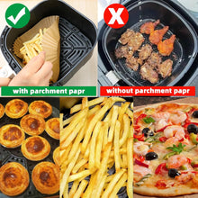 Load image into Gallery viewer, Square Air Fryer Paper / 200PCS 10 Inch
