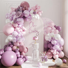 Load image into Gallery viewer, Macaron Pastel Balloon Arch Garland Set, Balloon Kit for Baby First Birthday Party Backdrop Layout Supplies
