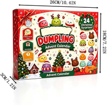 Load image into Gallery viewer, Christmas Countdown Calendar 2026 with 24 Assorted Mini Squishies，White
