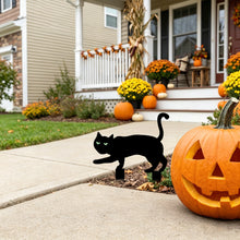 Load image into Gallery viewer, 3PACK Halloween Glow In The Dark Acrylic Yard Stake, Funny Grimace Pumpkin Pattern Lawn Sign, Spooky Ground Stake Ornament for Outdoor Patio Garden Halloween Lawn Scene Arrangement
