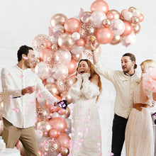 Load image into Gallery viewer, Blush Rose Gold White Balloon Arch Garland Kit with Butterfly Decorations, Neutral Tone Balloon Set for Birthday Party, Wedding, Anniversary, Bridal Shower, Engagement &amp; Elegant Celebration Backdrop Decor
