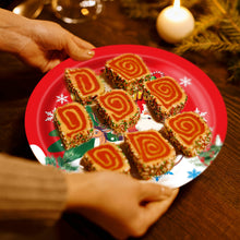 Load image into Gallery viewer, Party decoration in Colombia Party decoration in Colombia Christmas Party Supplies Set Red Santa Disposable Paper Plates Cups Napkins Tableware Kit for Holiday Birthday Party Decorations
