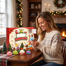 Load image into Gallery viewer, Christmas Countdown Calendar 2026 with 24 Assorted Mini Squishies，White
