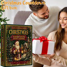 Load image into Gallery viewer, Christmas Party Supplies Advent Calendar Blind Box with Diamond Painting Hanging Ornaments Festive Decor Hanging Gift Blind Bag for Xmas Tree Home Decor
