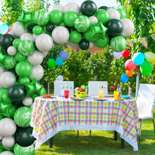 Load image into Gallery viewer, 67PCS Dark Green Forest Nature Themed Balloon Garland Arch Kit, Star Balloon Set for Party Backdrop Decorations Supplies

