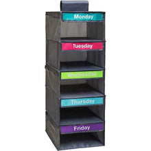 Load image into Gallery viewer, 5 Tier Shelf Hanging Closet Organizer
