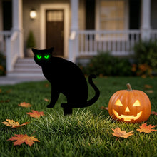 Load image into Gallery viewer, 3PACK Halloween Glow In The Dark Acrylic Yard Stake, Funny Grimace Pumpkin Pattern Lawn Sign, Spooky Ground Stake Ornament for Outdoor Patio Garden Halloween Lawn Scene Arrangement
