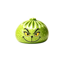 Load image into Gallery viewer, Randomly Select 1 PCS Grinch Christmas Edition Green Monster Green Monster Baozi Stress Relief Squeezing Fun Blind Box Creative Simulation Venting Toy
