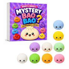 Load image into Gallery viewer, Christmas Party Supplies 9Pcs Set Mystery Bao Bao Countdown Calendar Advent Blind Box with Hanging Ornaments for Xmas Tree Home Tabletop Holiday Decorations Gift
