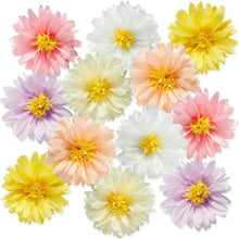 Load image into Gallery viewer, Multi-Color Pastel Daisy Floral Hanging Decorations, Flower Wall &amp; Ceiling Ornaments for Birthday, Wedding, Engagement, Classroom, Photo Backdrop, Banquet &amp; Sweet Theme Party Decor
