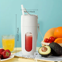 Load image into Gallery viewer, Portable Blender 400ml rechargeable
