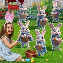 Load image into Gallery viewer, Easter Eggs Bunny Yard Signs

