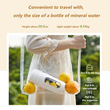 Load image into Gallery viewer, Portable Blender 400ml rechargeable
