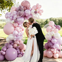 Load image into Gallery viewer, Macaron Pastel Balloon Arch Garland Set, Balloon Kit for Baby First Birthday Party Backdrop Layout Supplies
