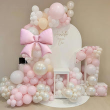 Load image into Gallery viewer, 108PCS Pearl Pink Series Balloon Arch Garland Set, Princess Theme Decor Balloons for Birthday Backdrop and Birthday Party Layout Supplies
