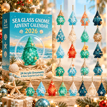 Load image into Gallery viewer, Christmas Party Supplies Advent Calendar Blind Box with Acrylic Hanging Ornaments for Christmas Tree Surprise Gift Box for Holiday Decor Xmas Party Decoration
