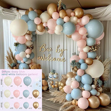Load image into Gallery viewer, 144pcs Boho Balloon Garland Arch Kit, Nude Neutral Balloon Set for Engagement, Wedding Birthday Party Decorations
