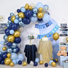 Load image into Gallery viewer, Blue Balloon Garland Kit, Blue Balloon Arch Decoration Set for Birthday Party Wedding Celebration, Baby Shower Event Backdrop Party Supplies
