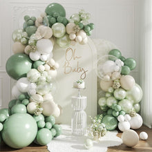 Load image into Gallery viewer, Macaron Pastel Balloon Arch Garland Set, Balloon Kit for Baby First Birthday Party Backdrop Layout Supplies

